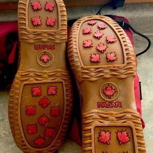 Bought them short notice. Worn once